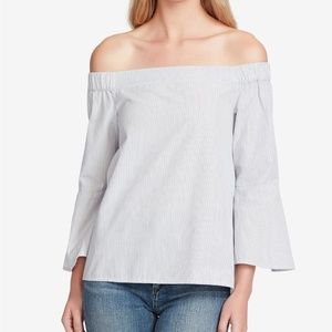 Jessica Simpson Pauline Off Shoulder Plus Top 3X